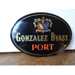 GLASSOID  GONZALEZ  BYASS  PORT 21CM X15CM