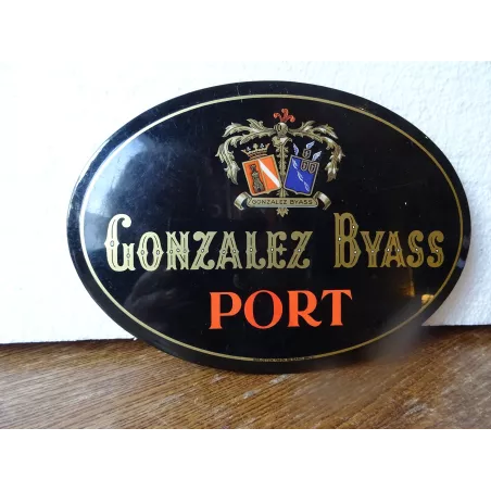 GLASSOID  GONZALEZ  BYASS  PORT 21CM X15CM