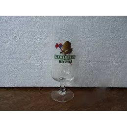 1 VERRE KARLSBERG UR-PILS 30CL  HT 18.30CM   1950/1975
