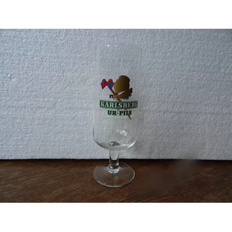 1 VERRE KARLSBERG UR-PILS 30CL  HT 18.30CM   1950/1975