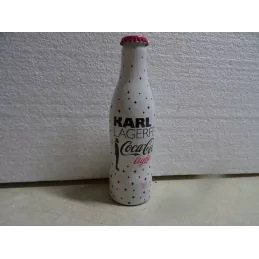1 BOUTEILLE COCA-COLA  LIGHT  KARL LAGERFELD   VIDE AVEC SA CAPSULE