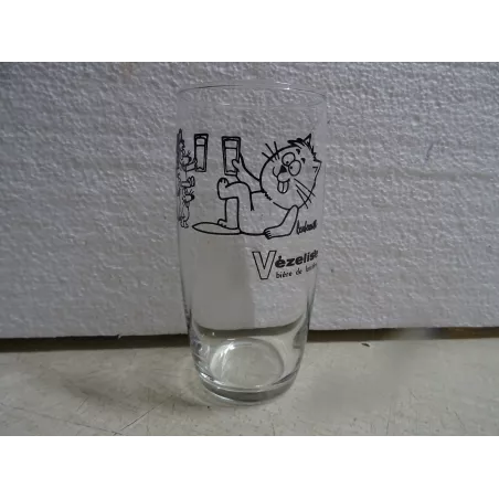 1 VERRE VEZELISE 25CL HT 12CM