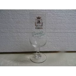 1 VERRE SEDAN PRINCE'S BEER 25CL HT 16.20CM