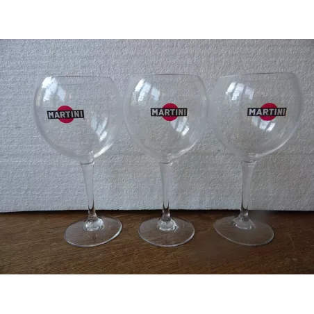 3 VERRES MARTINI 40CL EN POLYCARBONATTE