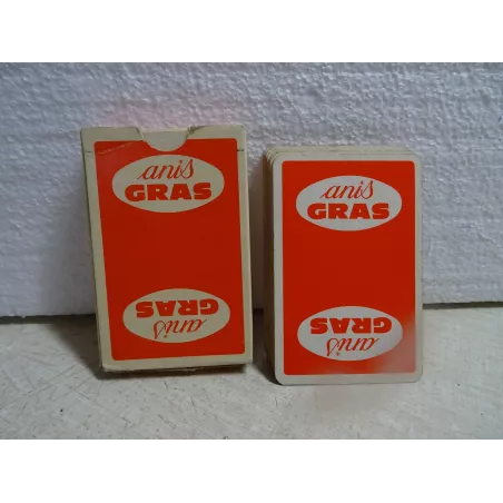 1 JEU DE 32 CARTES  ANIS GRAS