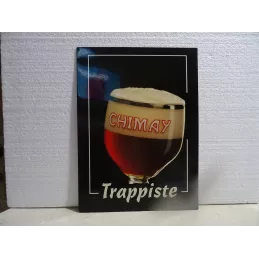 CARTON  PRESENTOIR  CHIMAY TRAPPISTE  40CM X29.50CM
