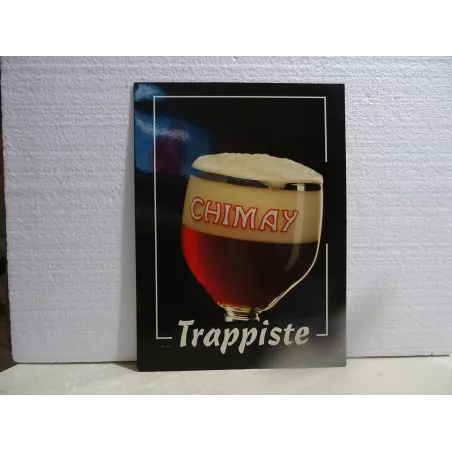 CARTON  PRESENTOIR  CHIMAY TRAPPISTE  40CM X29.50CM