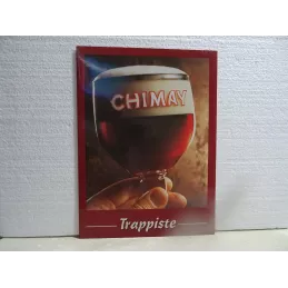CARTON  PRESENTOIR  CHIMAY TRAPPISTE  40CM X29.50CM