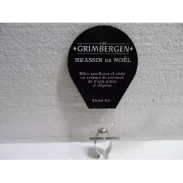CAVALIER TIRAGE PRESSION  GRIMBERGEN BRASSIN DE NOEL 13CM X19CM