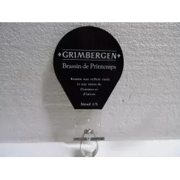 CAVALIER TIRAGE PRESSION  GRIMBERGEN BRASSIN DE PRINTEMPS  13CM X9CM