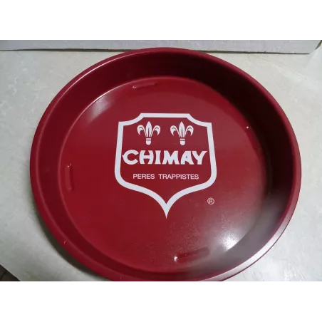 PLATEAU  CHIMAY DIAMETRE 34CM REBORD 5 CM