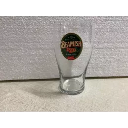 6 VERRES BEAMISH  RED  50CL  HT 16CM