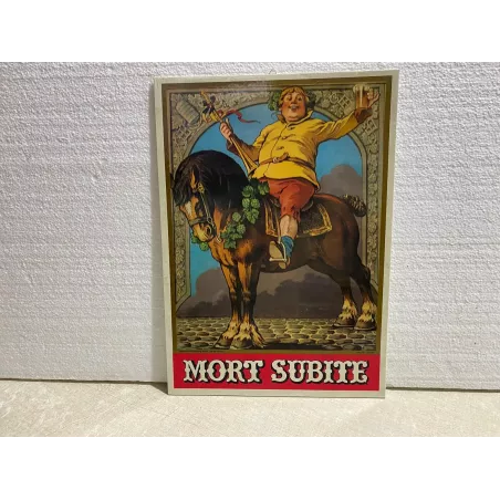 CARTON GLACE  MORT SUBITE