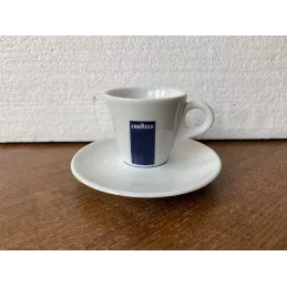 6 TASSES A CAFE LAVAZZA  + 6 SOUS TASSES