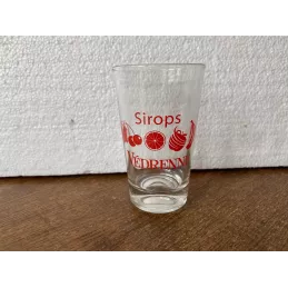 1 VERRE  SIROPS VEDRENNE  13CL HT.9.70CM