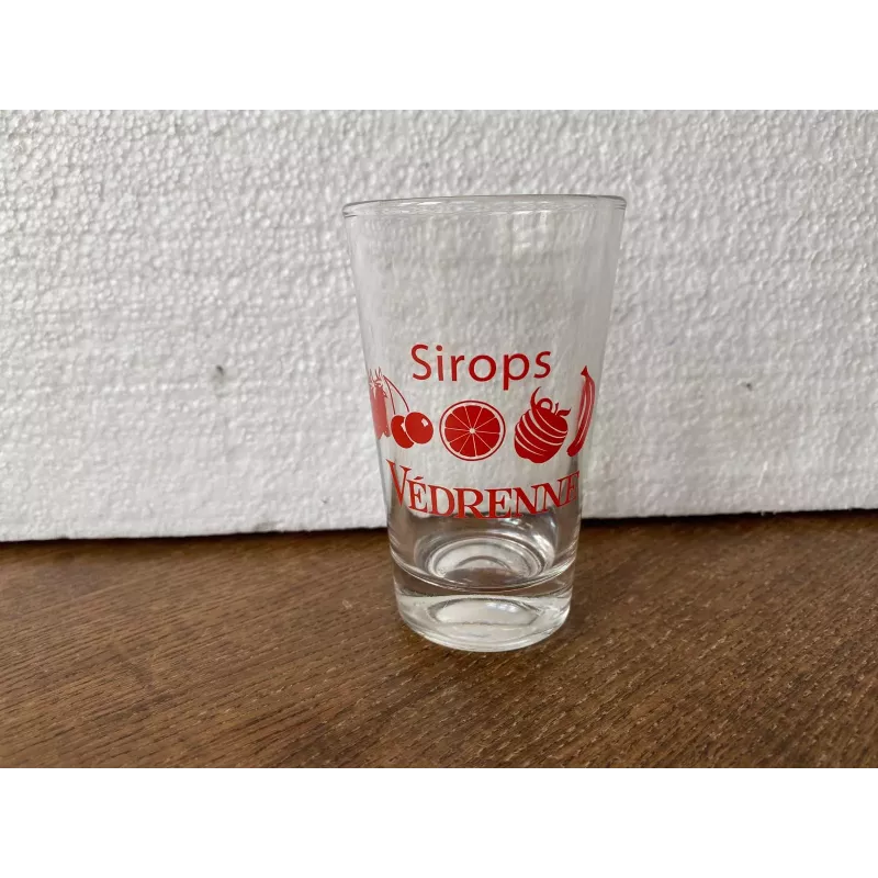 1 VERRE SIROPS VEDRENNE 13CL HT.9.70CM 1 VERRE SIROPS VEDRENNE 13CL HT.9.70CM