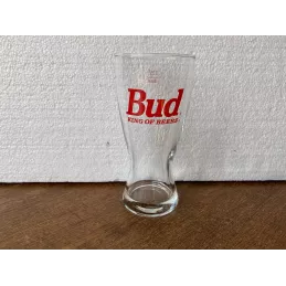 6 VERRES BUD 25CL HT 15CM