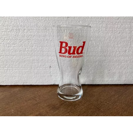 6 VERRES BUD 25CL HT 15CM