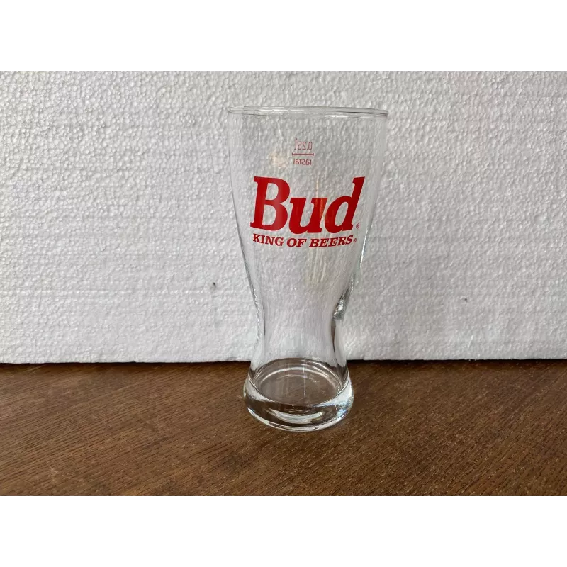 1 VERRE BUD 25CL HT 15CM 1 VERRE BUD 25CL HT 15CM
