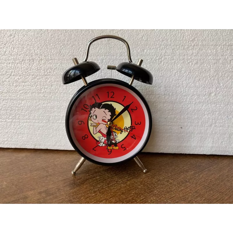 REVEIL BETTY BOOP DIAMETRE 11.70CM REVEIL BETTY BOOP DIAMETRE 11.70CM