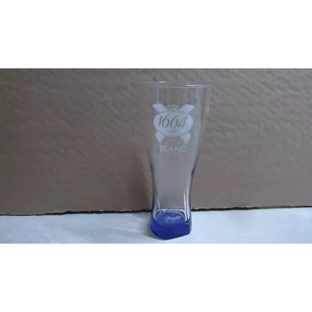 1 VERRE 1664 BLANC 50CL HT 21CM
