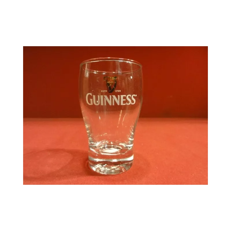 1 MINI VERRE GUINNESS 8CL