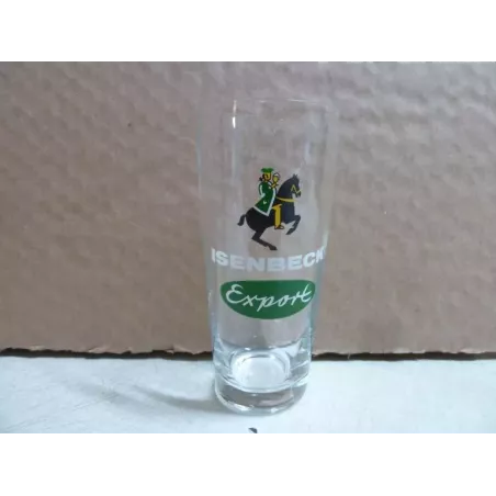1 VERRE ISENBECK 20CL  HT 13.50CM   BIERE DU CAMEROUN