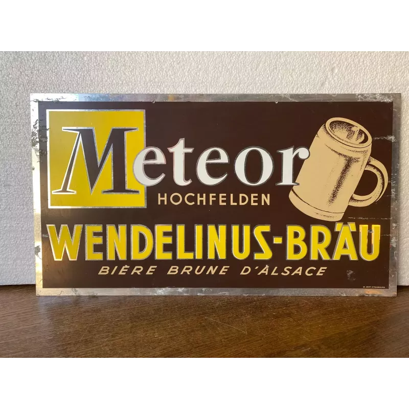 TOLE METEOR VENDELINUS- BRAU 45CM X25CM TOLE METEOR VENDELINUS- BRAU 45CM X25CM