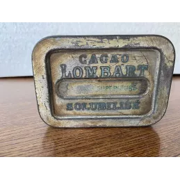 BOITE CACAO LOMBART 500GR  10.50CM X7.50CM X15.50CM