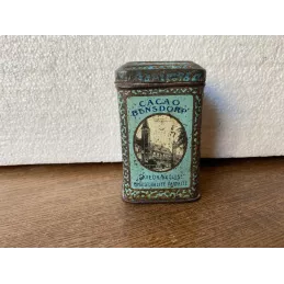 BOITE CACAO BENSDORP 6CM X6CM X 9.50CM