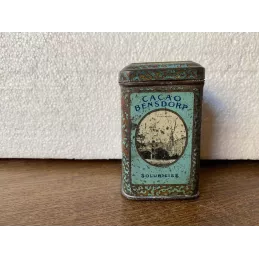 BOITE CACAO BENSDORP 6CM X6CM X 9.50CM