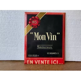 GLASSOID   MON VIN  30CM X23CM