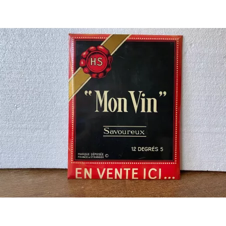 GLASSOID   MON VIN  30CM X23CM