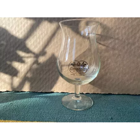 1 VERRE RIVA CUVEE 1971 CHRISTMAS  33CL  HT 17.60CM