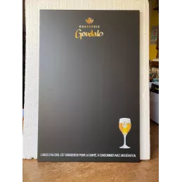 ARDOISE  BRASSERIE LA GOUDALE 60CM X40CM