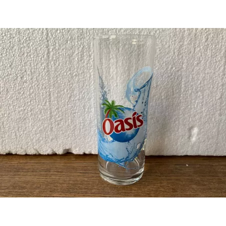 6 VERRES OASIS 25/28CL HT 15.20CM   PALMIER