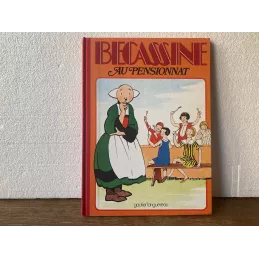 LIVRE  BECASSINE AU PENSIONNAT ANNEE 1981