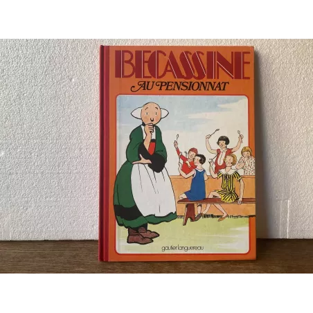 LIVRE  BECASSINE AU PENSIONNAT ANNEE 1981