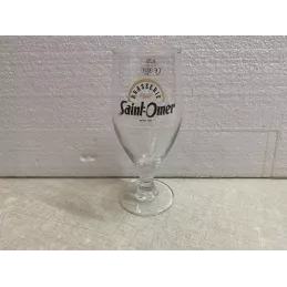 6 VERRES BRASSERIE SAINT -OMER  25CL HT.16.80CM