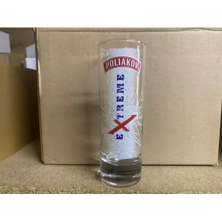 6 VERRES POLIAKOV EXTREME 22CL HT 15.20CM