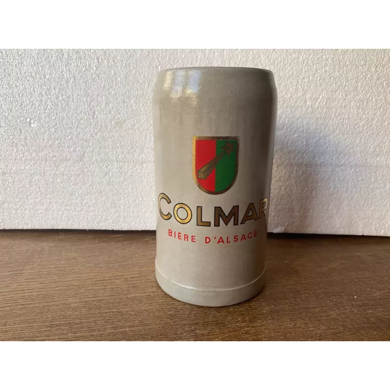 CHOPE COLMAR EN GRES 1 LITRE HT 18.50CM CHOPE COLMAR EN GRES 1 LITRE HT 18.50CM