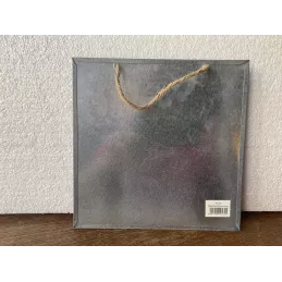 TOLE  QUI L'EUT CRU   ( lustucru)  20cm x20cm