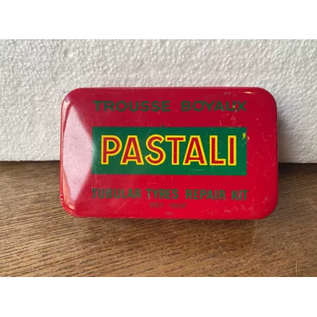 BOITE TROUSSE BOYAUX EN TOLE  11.50CM X7CM X2.80CM