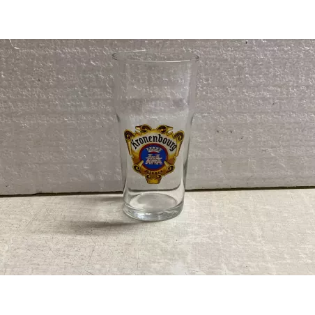 1 VERRE KRONENBOURG STYLE BOCK ANGLAIS  25CL HT 13.40CM