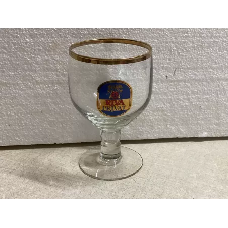 1 VERRE RIVA PRIVAT  33CL HT 15CM