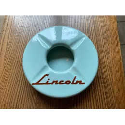 CENDRIER EMAILLE LINCOLN DIAMETRE 15.20CM