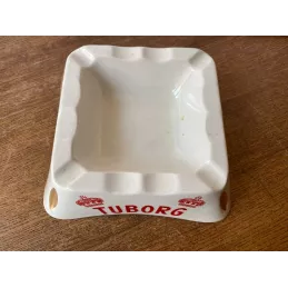 CENDRIER TUBORG  17CM X17CM X6CM