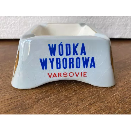 CENDRIER VODKA  WYBOROWA  11CM X11CM X5CM