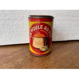 BOITE LA POULE AU POT  HT 10CM DIAMETRE 7CM