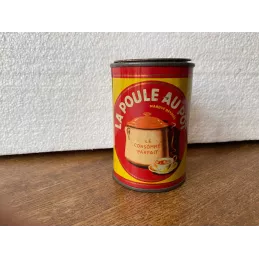 BOITE LA POULE AU POT  HT 10CM DIAMETRE 7CM